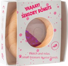 Petit Boum | Sensory Rattle | Calm, Růžová
