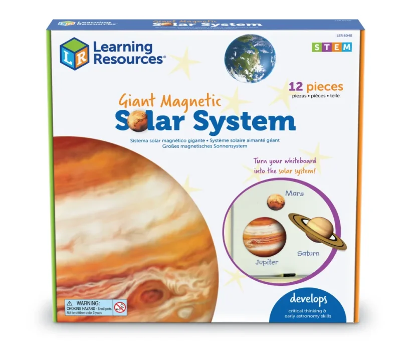 Learning Resources | Veľká magnetická sada | Slnečná sústava