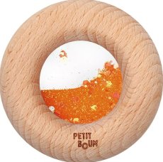 Petit Boum | Sensory Rattle | Calm, Oranžová