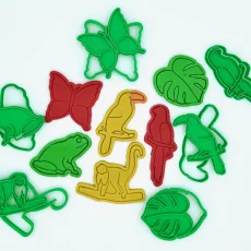 Džungle - vykrajovátka - sada 6 ks