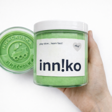 Inniko | Modelína 525 g | Zelená- Mega balení do školky