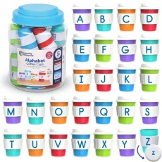 Learning Resources | Kávové hrnečky s abecedou