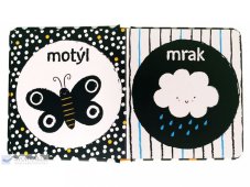 První černobílá knížka pro miminko Na procházce