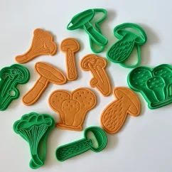 Huby - vykrajovače - sada 6 ks