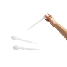 Priehľadné pipety na vodu