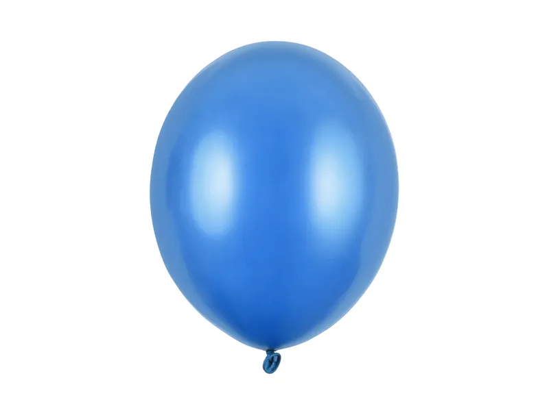 PARTYDECO Nafukovací pevné balónky 30cm, Metalické - různé barvy
