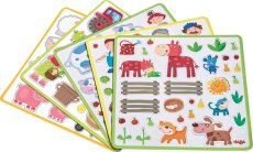 Haba | Magnetická hračka | Farma v kovovej krabici