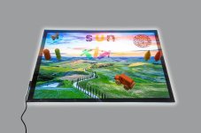 TickiT | podložka pro Light panel A2 | Klikatá silnice