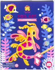 Kreatívna sada Tiger Tribe Foil Art - Ocean Magic