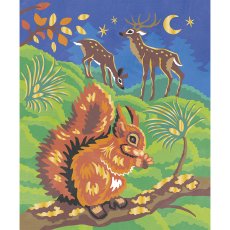 Janod Atelier Sada Maxi Maľovanie s číslami Lesné zvieratá od 7 rokov