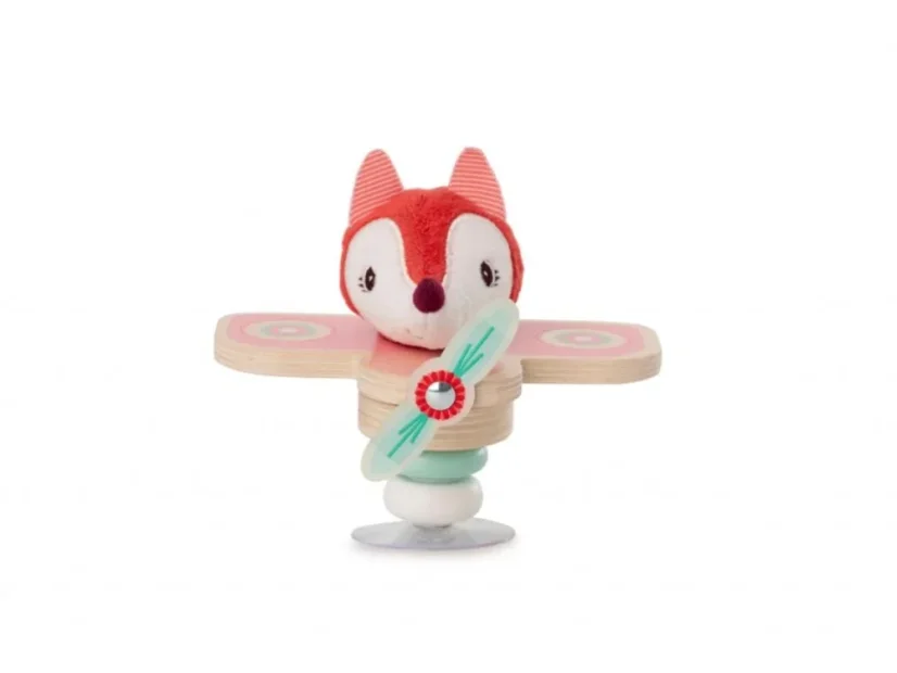 Lilliputiens -  houpací letadlo s pilotem - liška Alice