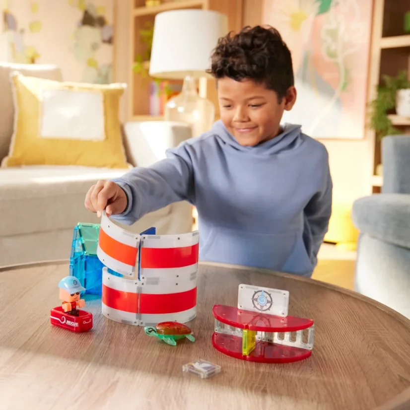 MAGNA-TILES | Magnetická stavebnice Lighthouse Rescue | 26 dílů