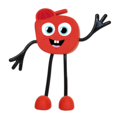 Glo Pals | Koupací figurka Sammy | sada se dvěma smyslovými kostkami, které svítí ve vodě