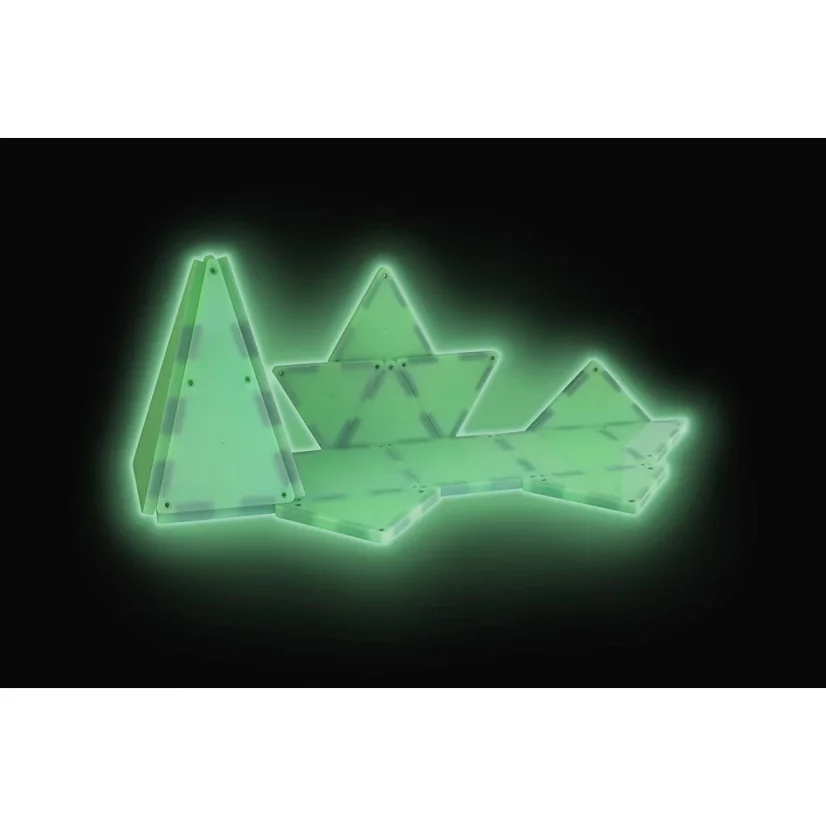 Magna Tiles | Magnetická stavebnice | Glow 16 dílů