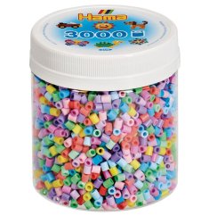 HAMA zažehľovacie korálky v tube MIDI - MIX 3.000ks