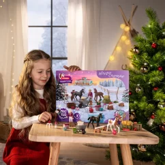 SCHLEICH - Adventní kalendář HORSE CLUB 2025 – Vánoční zázračné hříbě