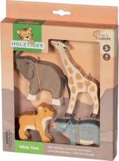 Holztiger | Dřevěná zvířátka | Zvířata safari