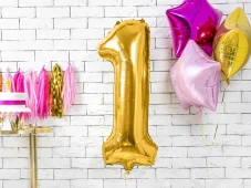 PARTYDECO | Balón narodeninové číslo | 1
