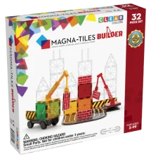 Magna Tiles - Stavitelé - 32 ks
