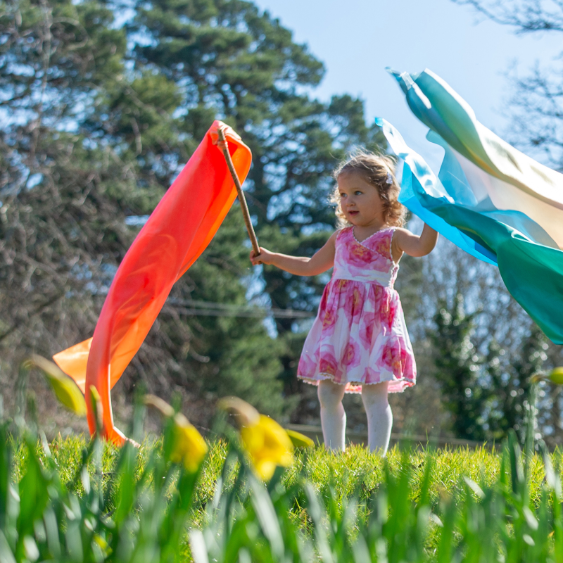 TickiT sada Ombre  šátků Habutae 3 ks