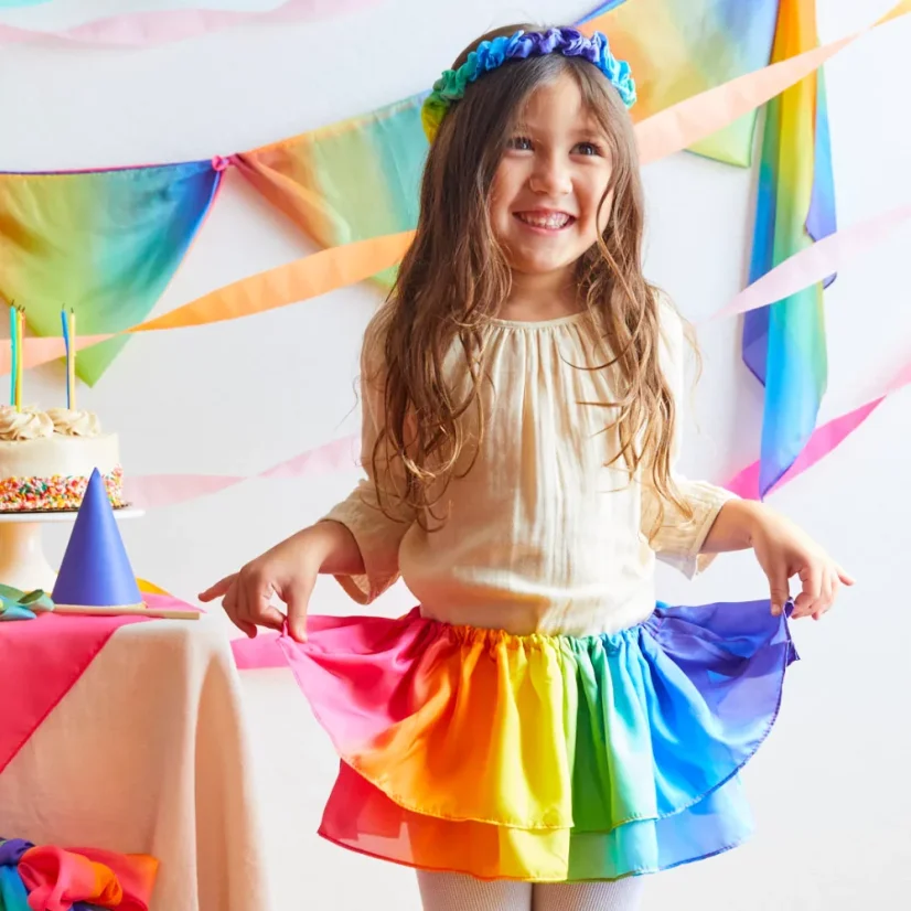 Sarah's Silks | Vílí sukně Tutu (duhová)