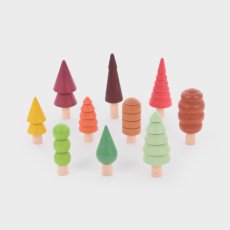 TickiT Dřevěné stromy - 10 ks