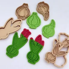 Vývojový cyklus tulipánu - vykrajovátka - sada 4 ks