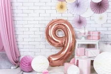 PARTYDECO | Balón narodeninové číslo | 9