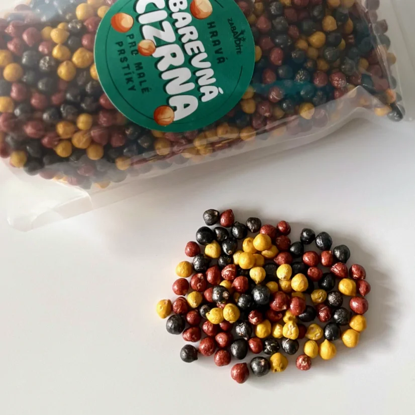 Barevná cizrna metalická | stavba 500g Barevná cizrna metalická | stavba 500g