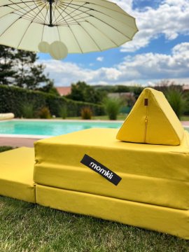 Odolné náhradní venkovní potahy na zahradní dětské sedačky Momkii OUTDOOR