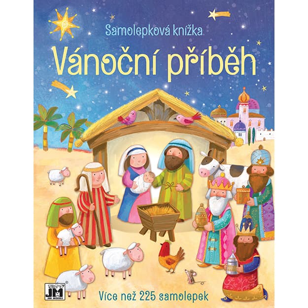 JIRI MODELS | Samolepková knížka | Vánoční příběh