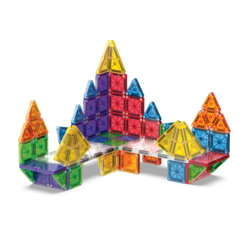Magna Tiles - Magnetická stavebnice microMAGS Deluxe Set 70 dílů