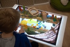 TickiT podložka pro Light panel A2 - Výhled na jezero