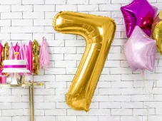 PARTYDECO | Balón narodeninové číslo | 7