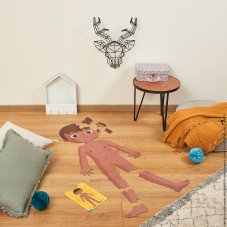 Janod | Vzdělávací puzzle | Lidské tělo 50-75-100 ks
