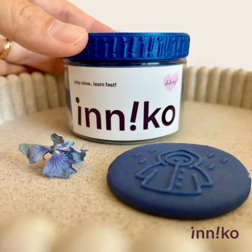 Inniko | Modelína 180 g | Podzimní modrá