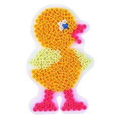 HAMA zažehlovací korálky MIDI - podložka kuřátko