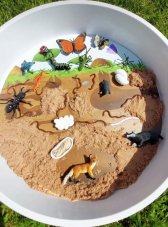 Pod zemí – Podložka do PlayTray