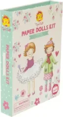 Kreativní vystřihovánky Tiger Tribe Paper Dolls - Vintage papírové panenky