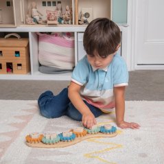 TickiT Puzzle SiliSoft Gears (neutrálne) - 19-dielna sada