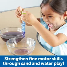 Learning Resources Súprava na rozvoj jemnej motoriky - piesok a voda