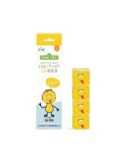 Glo Pals senzorické kostky svítící ve vodě -  žluté GIANT BIRD