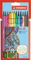 STABILO Pen 68 12ks