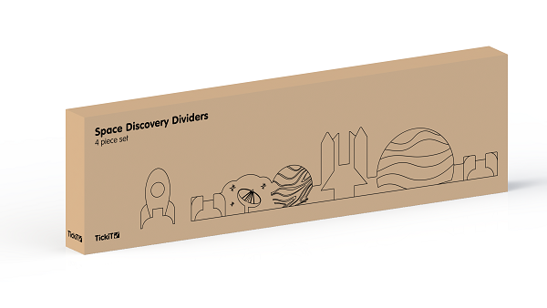 TickiT Rozdělovač objevujte Vesmír