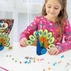 PlayMais - 3D Mozaika Páv 2300ks