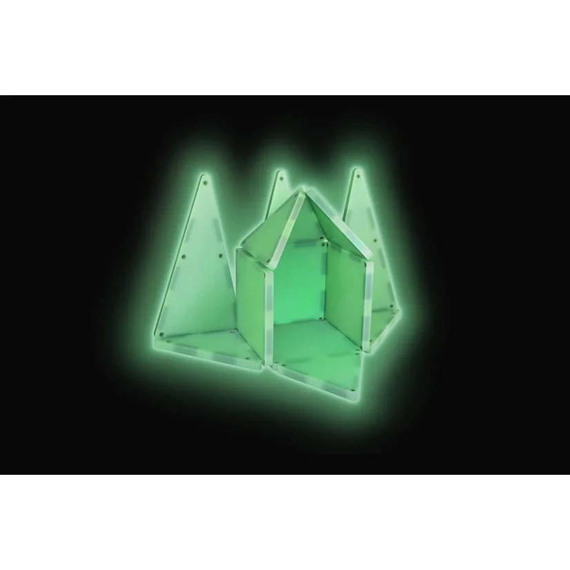 Magna Tiles | Magnetická stavebnice | Glow 16 dílů