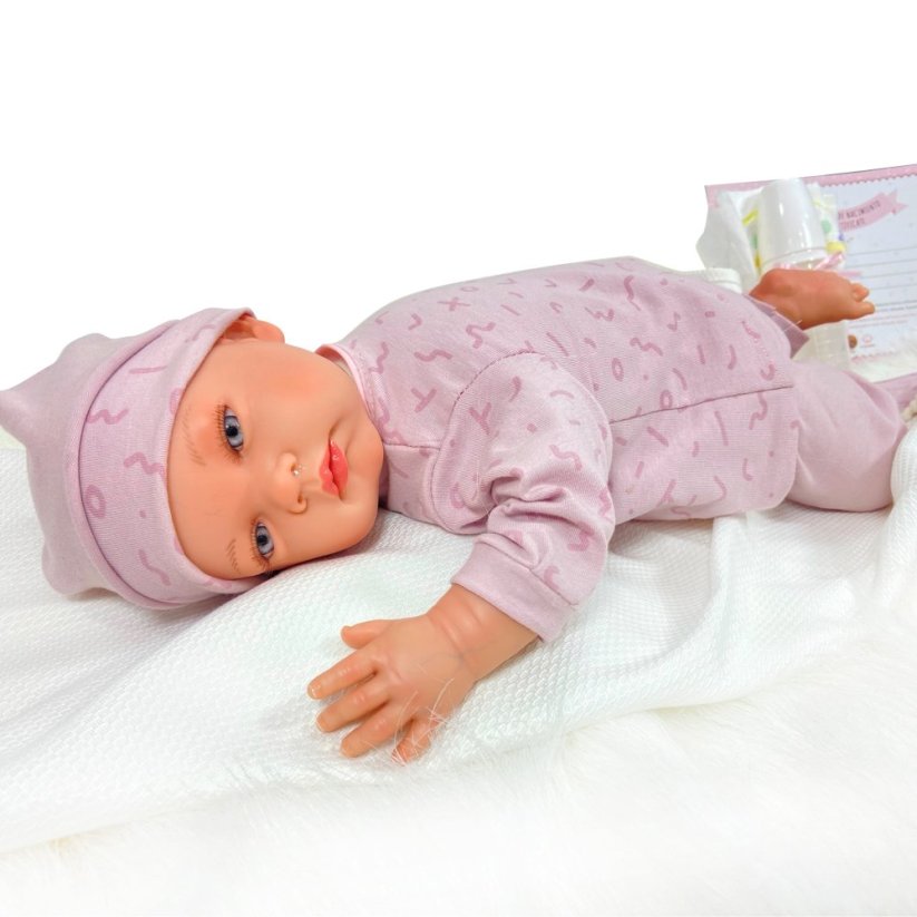 NINES REBORN Premium Celia 48cm pink