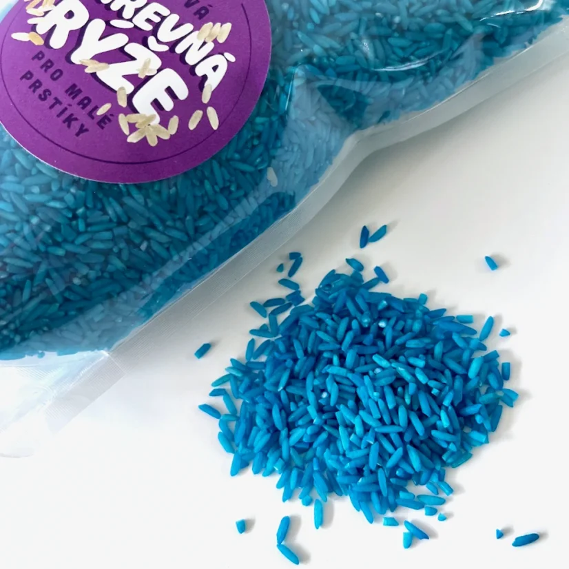 Farebná ryža | modrá 500g Farebná ryža | modrá 500g