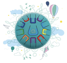 Tambú modré lesklé