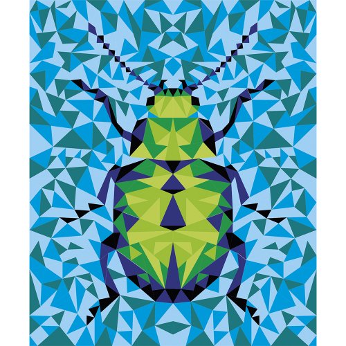 Janod Atelier Sada Maxi Malování s čísly Hmyz od 7 let